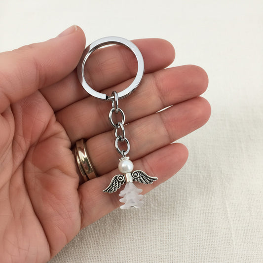 Angel Key Chain Religious Baptisms Confirmations Gifts and Wedding Favors
