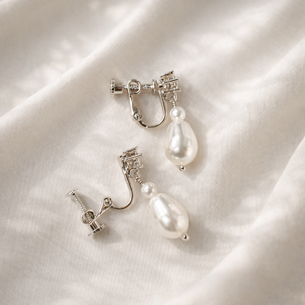 Boucles d'oreilles pendantes en perles Aya 